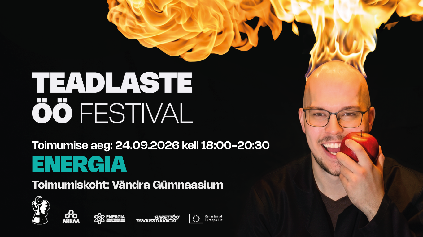 Teadlaste Öö festival 2026 - ENERGIA