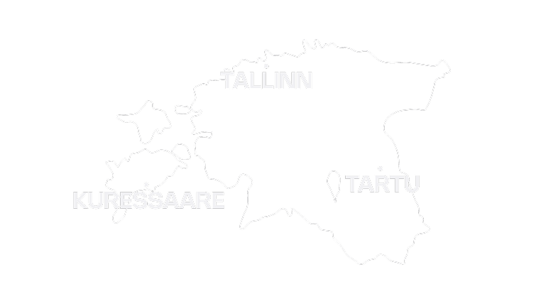 Eesti kaart linnadega