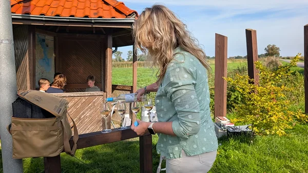 Stilvoll genießen - in der Natur