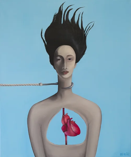 Heart Wide Open, Oil on Canvas, 2018