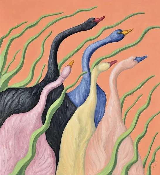 Calling, Oil on Canvas, 2021