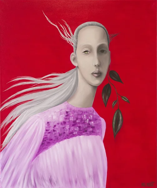 Invigorating Red, Oil on Canvas, 2018