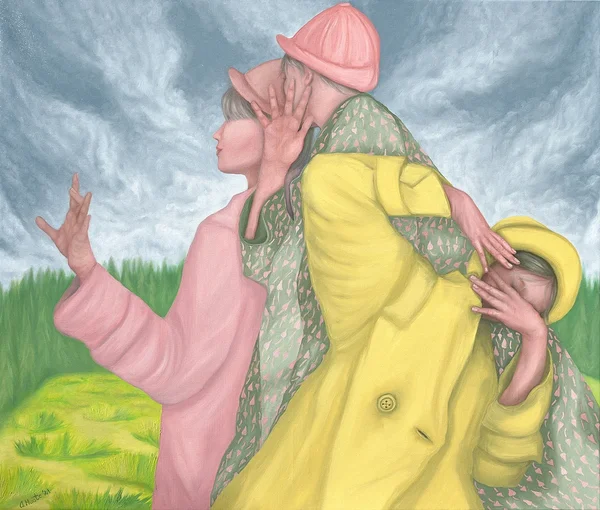 Mushroomers, Oil on Canvas, 2021