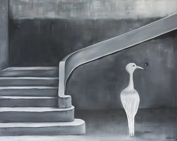Staircase, Oil on Canvas, 2018