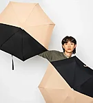 Mini parapluie bicolore anatole beige noir alice 768x853
