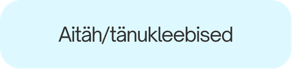 Aitäh-kleebised Bubbly Disainist!