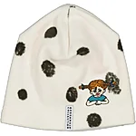 Fleece lined+hat+pippi+longstocking+dots image 1