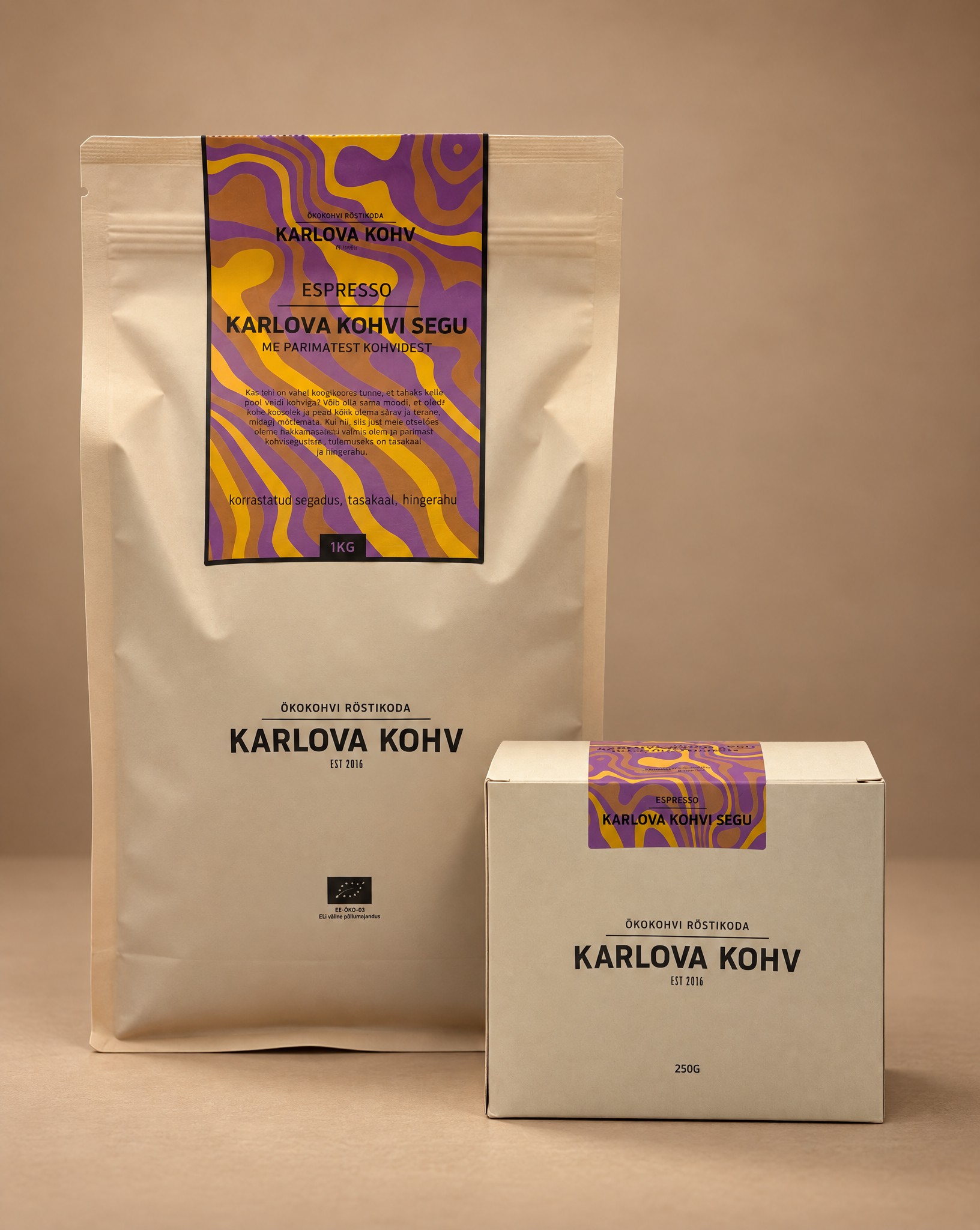 Karlova Kohvi segu, espresso